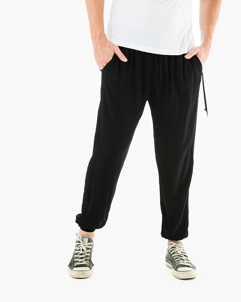 Mens on sale harem joggers