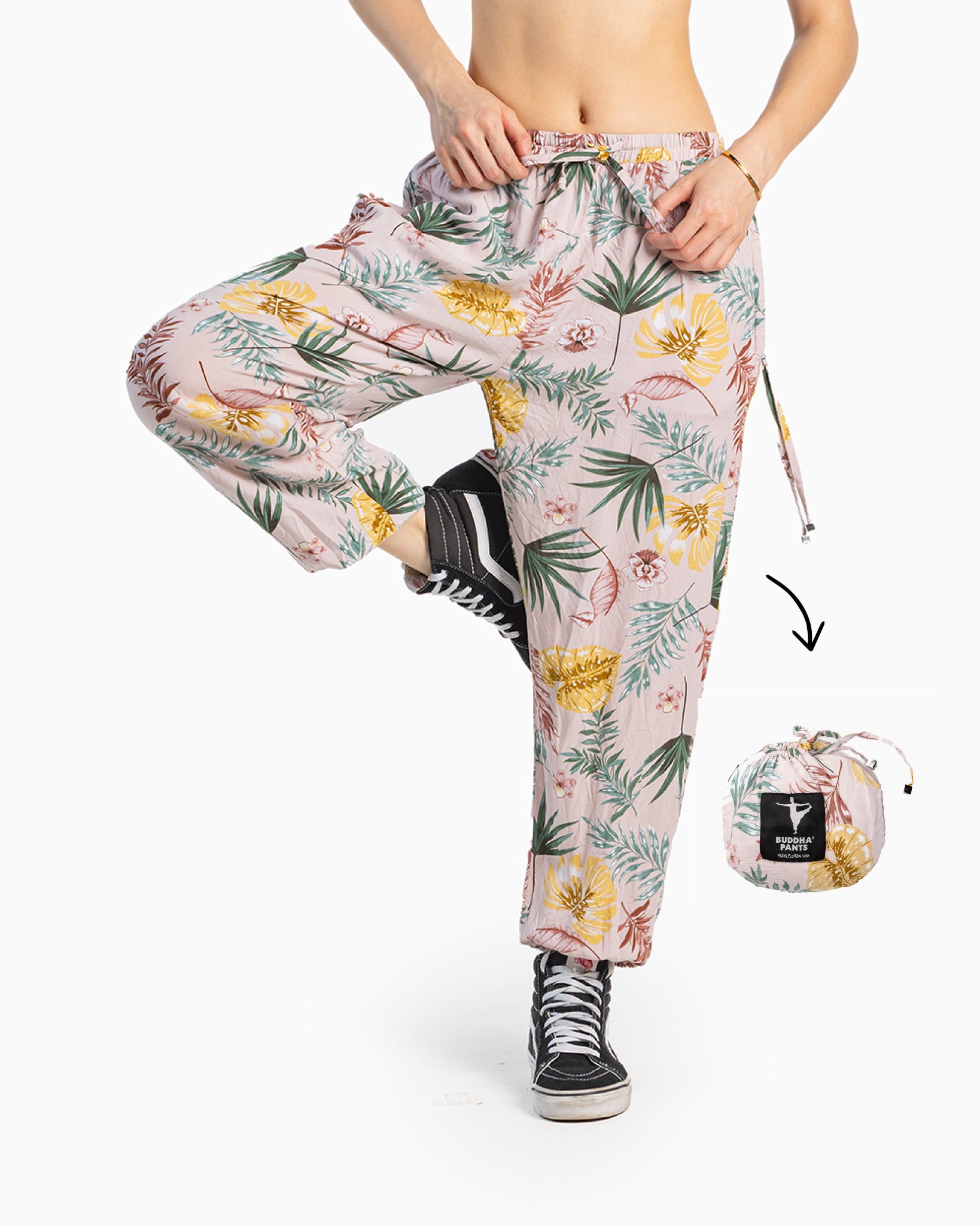 Patterned Miami Jogger Harem Pants