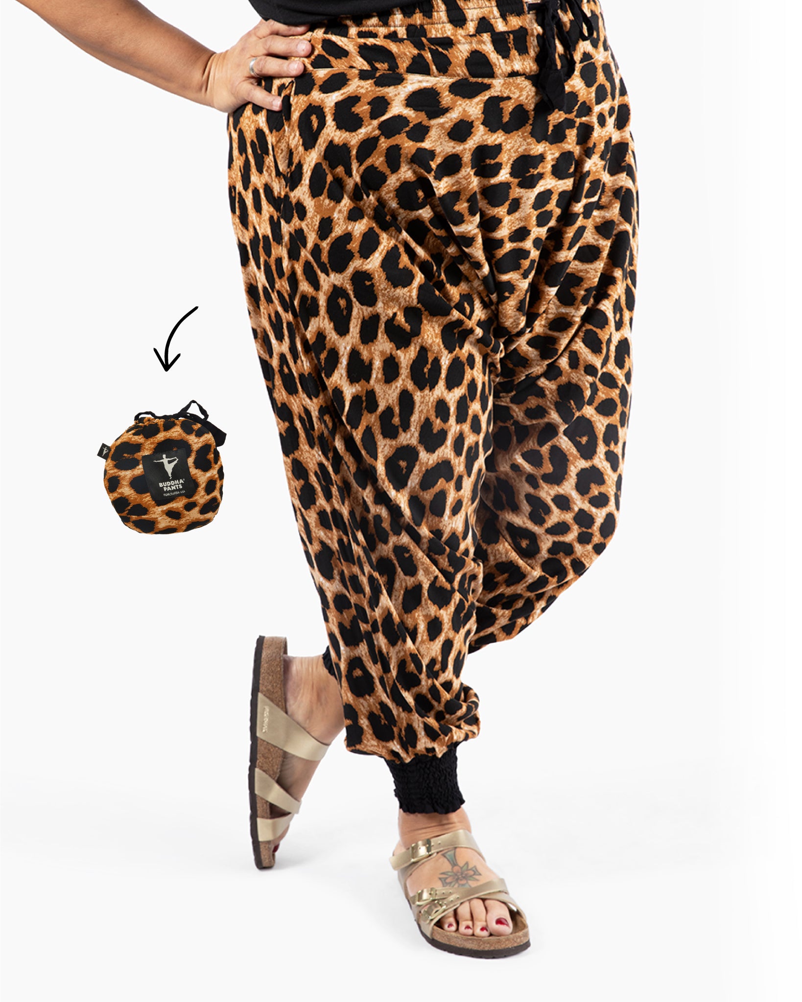 leopard lounge pants