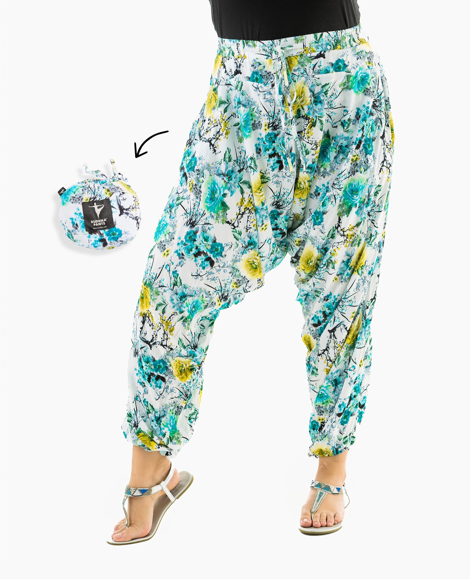 Flower Savannah Harem Pants