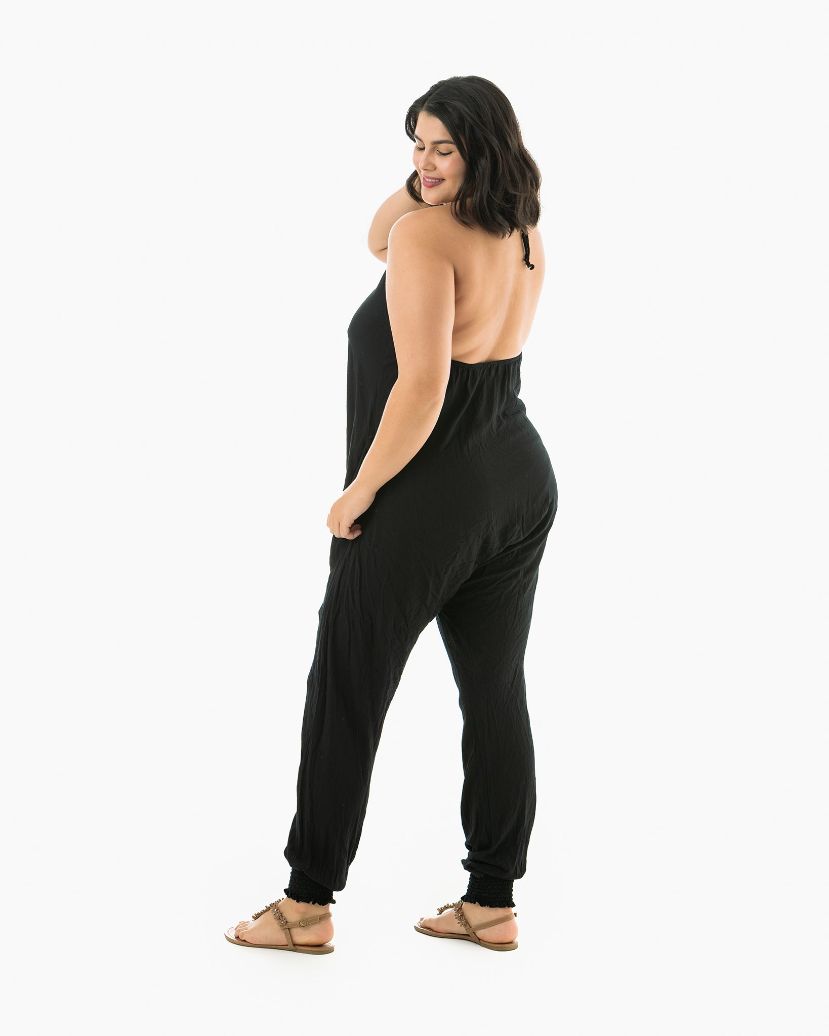 Women's Harem Pants 100% cotton Romper Jumpsuit By: Buddha Pants